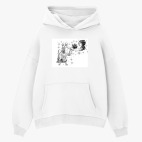 Толстовка худи оверсайз