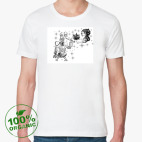 Мужская футболка органик