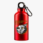 Металлическая бутылка 400 мл UV-DTF