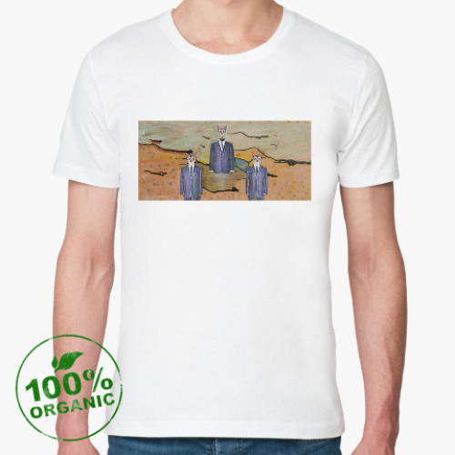 Футболка из органик-хлопка с принтом Бизнес Ангелы