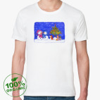 Мужская футболка органик