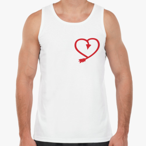 Майка с принтом Amour