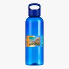 Прозрачная спортивная бутылка