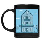 Кружка цветная UV-DTF