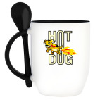 Кружка с ложкой