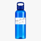 Прозрачная спортивная бутылка