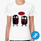 Женская спортивная футболка