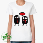 Женская футболка органик