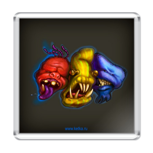 Магнит монстры