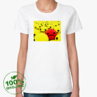 Женская футболка органик