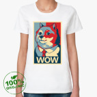 Женская футболка органик