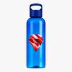 Прозрачная спортивная бутылка