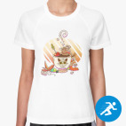 Женская спортивная футболка