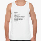 Мужская майка