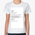 Женская футболка