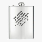 Фляжка стальная