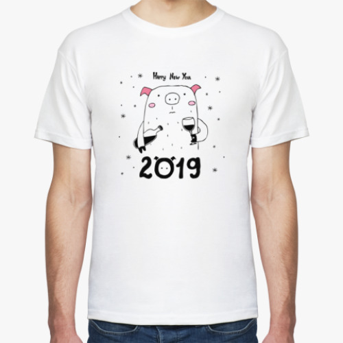Футболка 2019 год свиньи - Виносвин