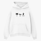 Толстовка худи оверсайз