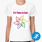 Женская спортивная футболка