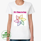 Женская футболка органик