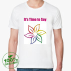 Мужская футболка органик