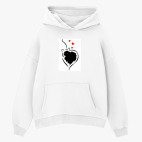 Толстовка худи оверсайз