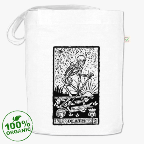 Сумка шоппер 13 аркан таро Смерть