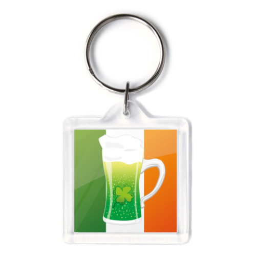 Брелок с принтом День святого Патрика