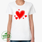 Женская футболка органик