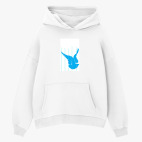 Толстовка худи оверсайз