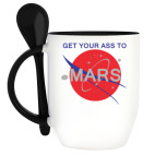 Кружка с ложкой