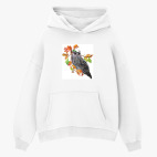 Толстовка худи оверсайз