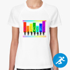 Женская спортивная футболка