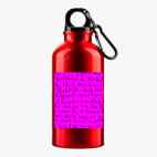 Металлическая бутылка 400 мл UV-DTF