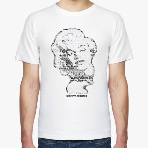 Футболка с принтом Мерилин Монро