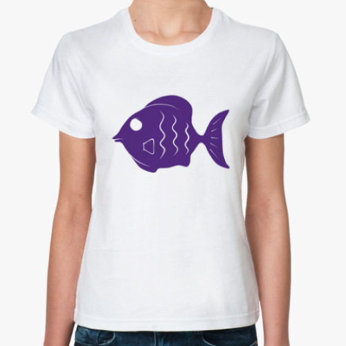 Классическая футболка Рыбка