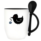 Кружка с ложкой