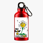 Металлическая бутылка 400 мл UV-DTF