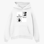 Толстовка худи оверсайз