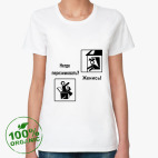 Женская футболка органик