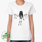 Женская футболка органик