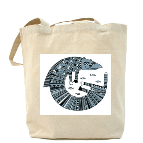 Сумка шоппер  'Кот Тимофей'