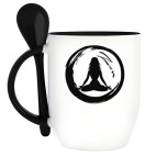 Кружка с ложкой