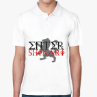 Мужская рубашка поло