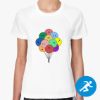 Женская спортивная футболка