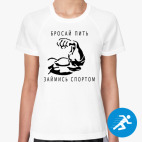 Женская спортивная футболка