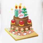 Рождественский торт