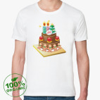 Мужская футболка органик