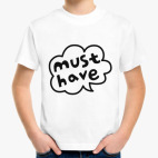 Детская футболка