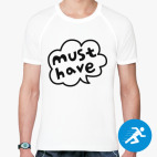 Мужская спортивная футболка